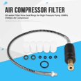 thumbnail image 3 of Oil-water Filter Filter Hose Oil-Water 5 Filter 30mpa 3500psi For Industry Air Compressor System Mechanical, 3 of 8
