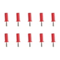 thumbnail image 2 of Banana Plug Speaker Cable Connector Banana Connector Banana Adapter 10pcs Banana Plug 4mm Cross Slot Gold Plated Brass Solder Type Connector For Speaker Cable, 2 of 8
