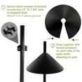 thumbnail image 2 of bedienty Mangeoire pour Animaux en Plastique, Protection Extérieure Réutilisable pour l'Alimentation des Grains 12 Pouces 1Ensemble, 2 of 6