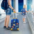 thumbnail image 2 of Costway Ensemble de Bagages pour Enfants 2 Pcs Sac à Dos 12 Pouces et Valise à Roulettes 18 Pouces pour Voyage, 2 of 10