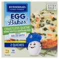 thumbnail image 2 of Burnbrae Farms EGG Bakes! Spinach Ricotta Caramelized Onion crustless quiche, 2 of 11