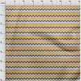 thumbnail image 4 of oneOone Rayon Mustard Yellow Fabric Chevron Sewing Material Print Fabric By The Yard 56 Inch Wide-TN, 4 of 5