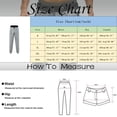 thumbnail image 3 of Kcodviy Mid Waisted Solid Pants Memory Casual Jogging Sports Elastic Long Stilt Pants with Pockets Men's Flat Front Pants, 3 of 6