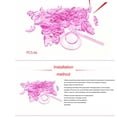 thumbnail image 2 of Pink Heart Shaped Crystal Puzzle Toy Funny Model Gifts For Women Valentines Day Decor, 2 of 6