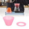 thumbnail image 4 of Pour Over Coffee Maker, Food Grade Flat Bottom Slow Filter Cone Single Cup Coffee Filter for Home Restaurant Camping, 4 of 7