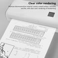 thumbnail image 4 of Inkless Printing Paper, 210x297mm 50 Sheets Multi Purpose Thermal Printer Paper Waterproof  for Office, 4 of 7