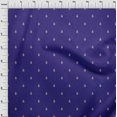 thumbnail image 4 of oneOone Cotton Jersey Blue Fabric Block Craft Projects Decor Fabric Printed By The Yard 58 Inch Wide, 4 of 4