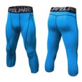 thumbnail image 2 of Mens Four Seasons Simple Exercise Tight Fitness Running Stretch Basketball Base Training Compression Pants Fitness Pants Trousers, 2 of 5