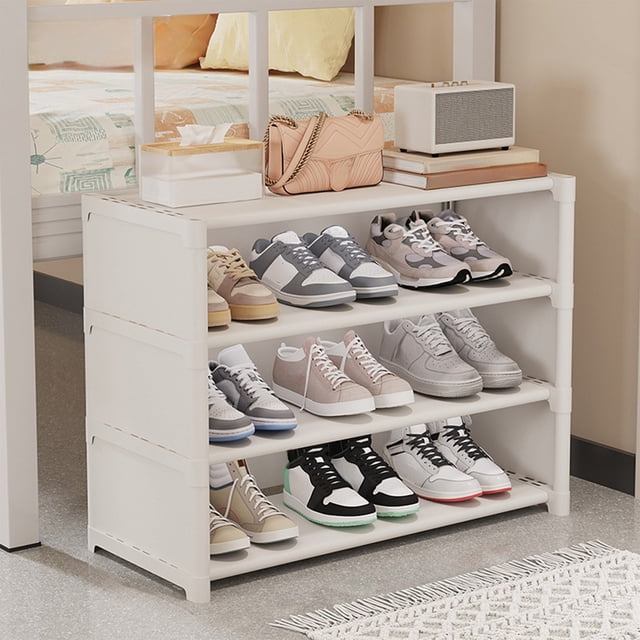 Amzcrzy Pla Stic Shoe Cabinet Shoe Rack Simples Multi Layer Dusts Proof Shoe Cabinet Under The Table Saving Space At The Door Shoe Rack Dresser Dorm Room Essentials Closet Organizer Storage Cabinet