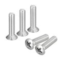 thumbnail image 1 of Unique Bargains Vis de Machine à Tête Ovale M5x20mm, Lot de 50 Vis à Tête Fraisée Légèrement Relevée en Acier Inoxydable 304, 1 of 5