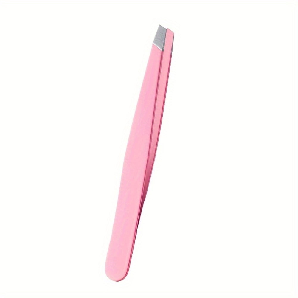 LNGOOR Stainless Steel Eyebrow Tweezers - Professional Makeup Tool For Home And Beauty Salon Use - Precise Hair Removal And Shaping