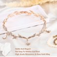 thumbnail image 5 of Rhinestone Leaf Wedding Tiara Crown Headband Cosplay Fairy Pixie Elf Ears For Brides Pageants Wedding Prom (rose Gold)_Special Gift, 5 of 5