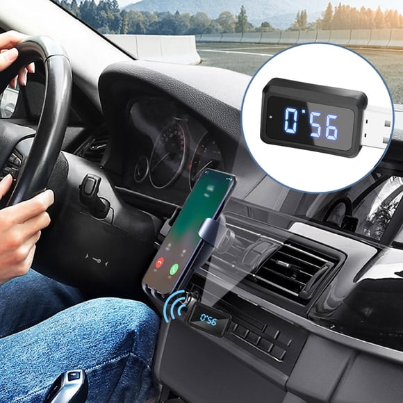 Dvkptbk Bluetooth 5.3 Receiver Fm Transmitter Audio Adapter Wireless Bluetooth Receiver Automobiles & Motorcycles