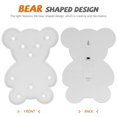 thumbnail image 2 of Shisuyan Bear Shaped Lamp White 1Set 10.2X7.1X1.3In, 2 of 8