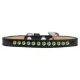 thumbnail image 1 of Collier de Crème Glacée pour Chiot Noir Taille 8 Vert Citron, 1 of 1