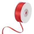 thumbnail image 1 of Unique Bargains Satin Ribbon, 1/8 Inch x 100 Yards Red Double Face Polyester Satin Ribbon for Gift Wrapping, Bouquet, 1 of 7