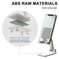 thumbnail image 3 of Cell Phone Stand, Adjustable Angle Height Phone Stand for Desk, Foldable Desktop Phone Holder, Phone Stand Compatible for Cell Phone/Tablet, 3 of 5