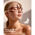 thumbnail image 2 of Ultra-lightweight Red light Therapy Mask for Face, LED Face Mask Light Therapy, Red Light for Wrinkles Blue Light for Acne,Timing 10-minute, 2 of 5