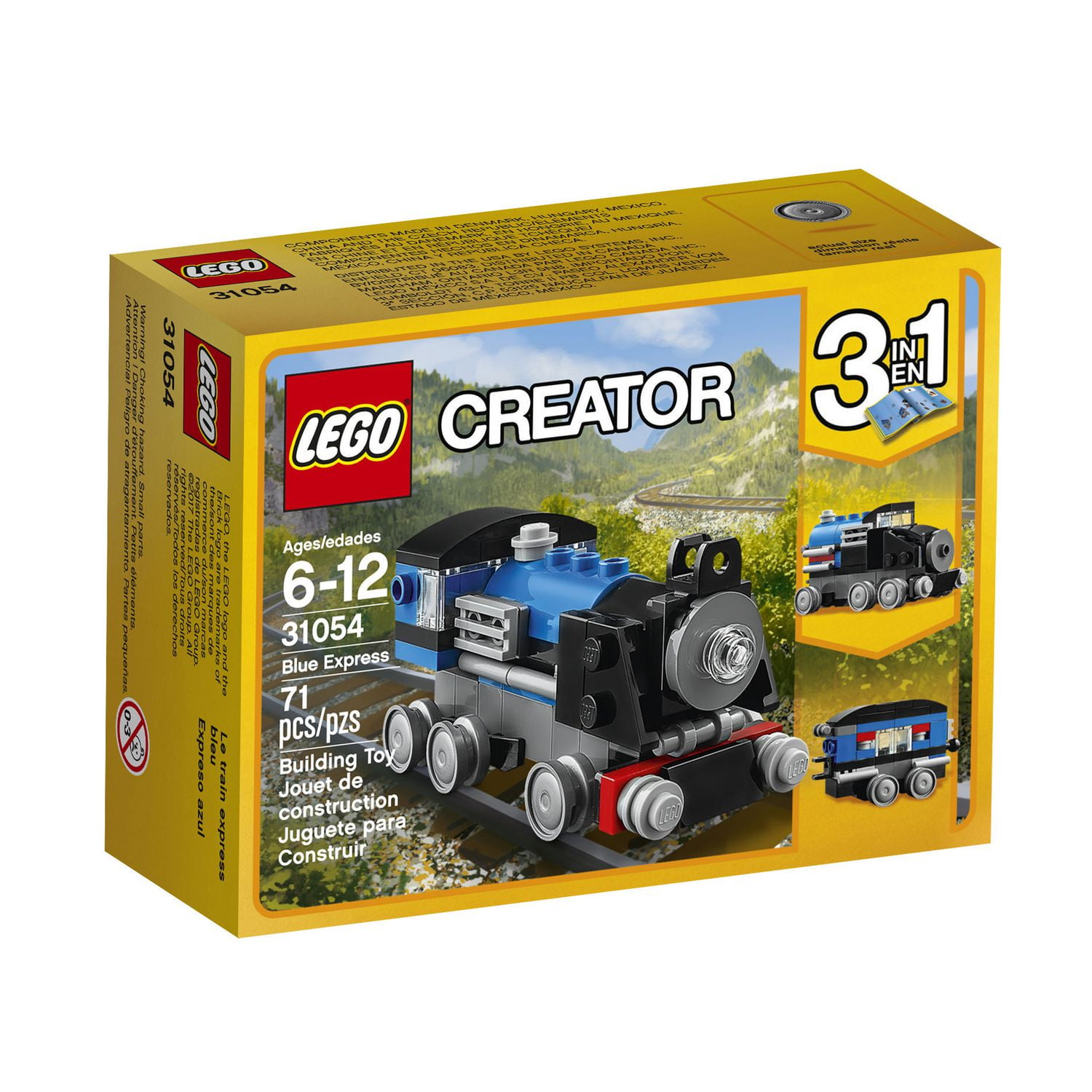 LEGO Creator Le train express bleu (31054)