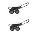 thumbnail image 1 of Hawk Crawler Capacity Foldable Multi Use Game Recovery Cart (2 Pack), 1 of 8