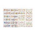 thumbnail image 1 of TopLLC False nail Nail Art Sticker Maple Leaf 12 In Large Watermark Squirrel Nail Decal Nail Stickers, 1 of 1