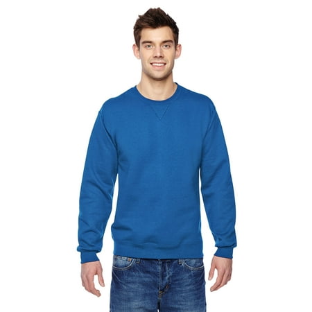 Fruit of the Loom Chandail en Molleton Col Rond SofSpun® Adulte 12 oz./lin. yd.