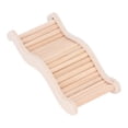 thumbnail image 2 of Hamster Climbing Toy Wooden Ladder Bridge Wooden Hamster Ladder Bendable  Cage  Toy For Small Animals, 2 of 8