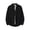 Black, variant on Gspmoly Mens T Shirt, Men'S Solid Color Linen Long Sleeved Standing Collar Shirt Men'S Casual Long Sleeved Lapel Top/Shirt Going Out Tops Deals of The Day