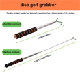 thumbnail image 1 of 6X Disque de Golf Retriever Télescopique Disque de Golf Durable en Acier Inoxydable Dispositif de Récupération de Disque de Golf Récupérer Disques, 1 of 8