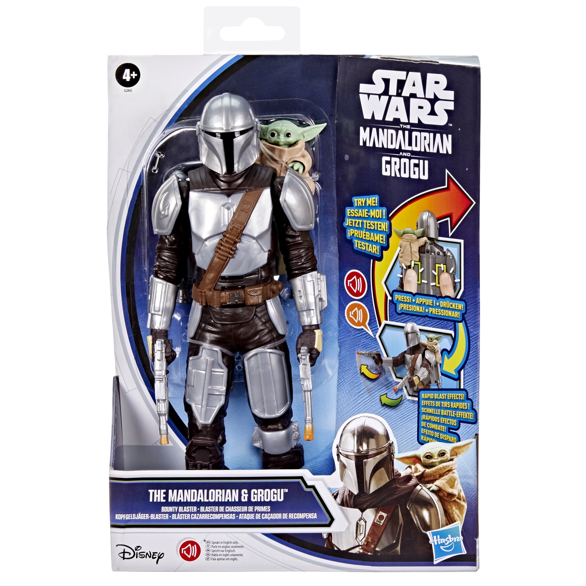 Star Wars The Mandalorian & Grogu, figurine Mandalorien