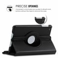 thumbnail image 3 of Supershield Case Samsung Galaxy Tab S9 Ultra Case 360 Rotating Smart Leather Stand Cover - Black, 3 of 5