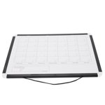 Magnetic Calendar White Board, Monthly Calendar Dry Erase Whiteboard Solid Replacement  for Home