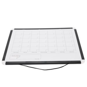 Magnetic Calendar White Board, Monthly Calendar Dry Erase Whiteboard Solid Replacement  for Home