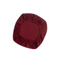 thumbnail image 1 of Elastic Office Chair Seat Covers Stretchable Chair Slipcover Wine Red, 1 of 9