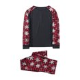 thumbnail image 3 of LSLJS Christmas Pajamas Pyjamas de Noël Assortis pour la Famille, Ensemble Assorti pour la Famille Pyjamas de Noël pour la Famille Ensemble Haut à Carreaux Rouges et Pantalon Long Ensembles de Vêtements de Nuit pour les Fêtes Ensemble de Vêtements de Nuit de Noël, 3 of 4