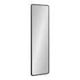 thumbnail image 1 of Kate and Laurel Caskill Modern Framed Full-Length Rounded Rectangle Mirror, 16 x 48, Black, Narrow Decorative Round Rectangular Statement Mirror for Wall, 1 of 8