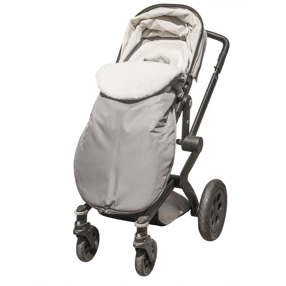 Jolly Jumper Stroller Cuddle Bag | Water-Resistant Fleece-Lined Footmuff with Dual Zippers & Removable Top | Fits Most Strollers & Forward-Facing Car Seats