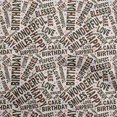 thumbnail image 1 of oneOone Viscose Jersey Peach Fabric Text Craft Projects Decor Fabric Printed By The Yard 60 Inch Wide, 1 of 5