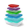 thumbnail image 4 of Sistema Nest It Food Storage Containers with Lids, 5-Pack, 4 of 9
