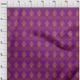 thumbnail image 2 of oneOone Organic Cotton Voile Fabric Chevron & Tree Block Print Fabric BTY 42 Inch Wide, 2 of 4