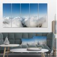 thumbnail image 1 of Bright Blue Sky above Clouds - Contemporary Landscape Canvas Art, 1 of 3