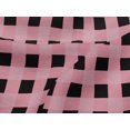 thumbnail image 4 of oneOone Viscose Jersey Fabric Gingham Check Decor Fabric Printed BTY 60 Inch Wide, 4 of 5