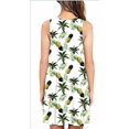thumbnail image 2 of Robes T-Shirt Décontractées d'Été pour Femmes, Sortie de Plage, Robe Débardeur Plissée Unie, 2 of 3