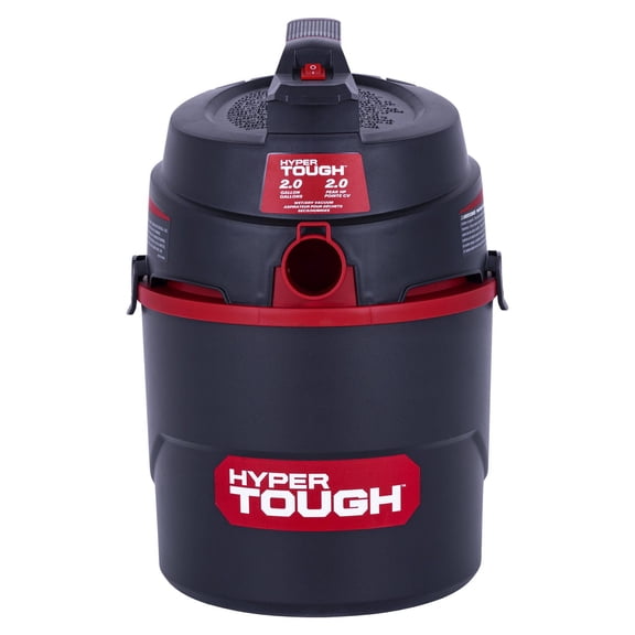 Hyper Tough 2 Gallon Poly Wet/Dry Vacuum