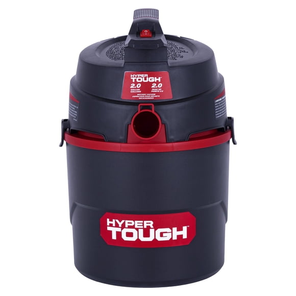 Hyper Tough 2 Gallon Poly Wet/Dry Vacuum