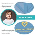 thumbnail image 2 of IFANLANDOR Housse de Certificat de Naissance Usage Quotidien Bleu 1Ensemble, 2 of 6