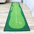 thumbnail image 2 of Langgg Golf Putting Green Mat Indoor Outdoor Golf Practice Training Aide Equipment B, 2 of 5
