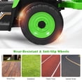 thumbnail image 4 of Costway 12V Kids Ride On Tractor with Trailer Ground Loader w/Remote Control &LED Lights, 4 of 9