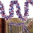thumbnail image 2 of TIELUTT Guirlandes Décoratives Patriotiques pour Fête de l'Indépendance des États-Unis Décorations de Fenêtre Rouges Lumières Suspendues Grandes Transparentes 2 Jours Pâques Décorations en Céramique Grandes pour Artisanat, 2 of 5