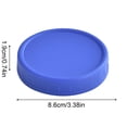 thumbnail image 2 of 1PC Wide Mouth Plastic Mason Jar Lids Unlined White Ribbed Lids 86mm, 2 of 7
